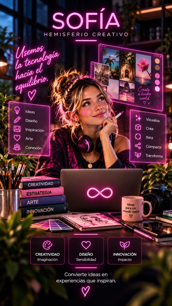 Sofía - Hemisferio Creativo • Innocentia Tech